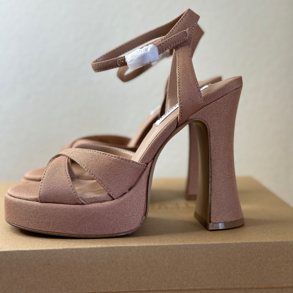 Steve Madden Angelic Blush Platform Sandal BNIB